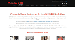 Desktop Screenshot of marineengineeringservices.co.uk