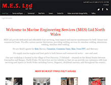 Tablet Screenshot of marineengineeringservices.co.uk